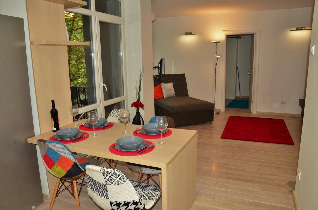 Apartman Centar Tas Belgrad Exteriör bild